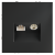Фото Розетка ТВ+Ethernet RJ-45 кат.6 Voltum S70 VLS060707, графит