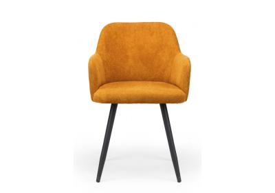 Фото Стул на металлокаркасе Notta Инфини терракота / черный