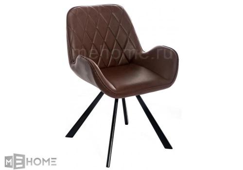 Фото Стул Woodville Winston CColl T-860-1 brown leather