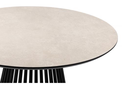 Фото Керамический стол Notta Нэнси 110 avenue grey sahara / черный