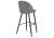 Фото Барный стул Woodville Сондре темно-серый / черный