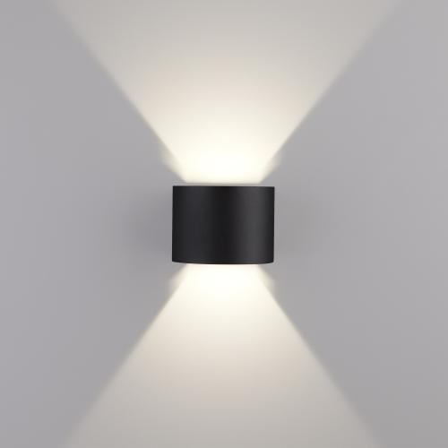 Фото Elektrostandard BLADE 1518 Techno LED настенный уличный светильник черный