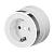 Розетка с заземлением Werkel Vintage W5871050 белый матовый/хром