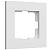 Рамка из поликарбоната на 1 пост Werkel Slab W0012961 белый софт