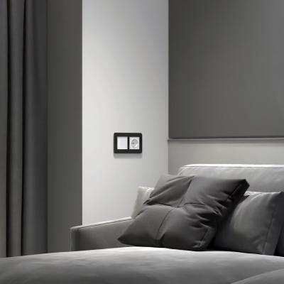 Фото Сенсорный выключатель одноклавишный с подсветкой Werkel W4512001 белый