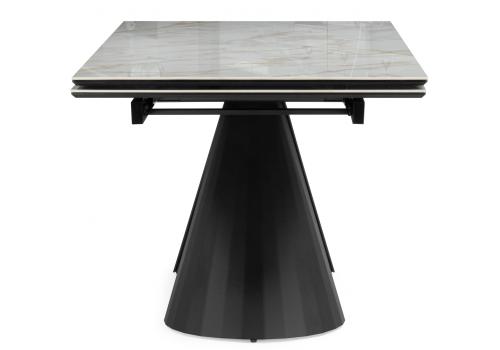 Фото Керамический стол Woodville Шелтон 180(260) carla larkin / черный
