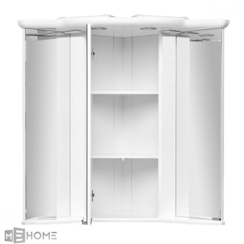 Фото Зеркальный шкаф Aquaton Альтаир 62 белый 1A042702AR010