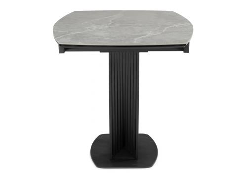 Фото Керамический стол Notta Вейл 140(180) larka grey / черный