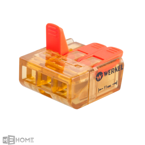 Фото Werkel TR-02-03 клемма универсальная соединительная 3-проводная