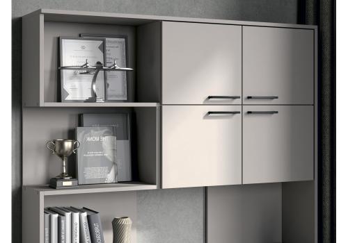 Фото Компьютерный стол Woodville Эльброни правый кашемир