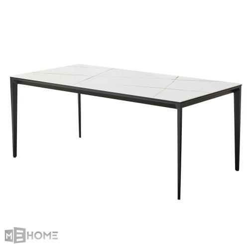 Фото Стол обеденный ESF DT-2010 белая керамика MR35 (180)