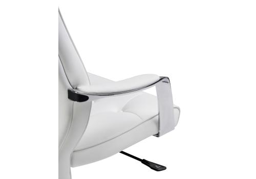 Фото Компьютерное кресло Woodville Sarabi white / satin chrome