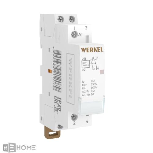 Фото Контактор модульный 16A 2NO 1 мод. Werkel W941M16O