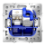 Фото Розетка ТВ+Ethernet RJ-45 кат.6 Voltum S70 VLS060702, белый матовый