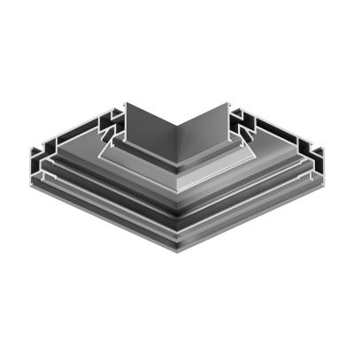 Фото Угол профиля для натяжного потолка Denkirs Solid Profi TR3031-AL