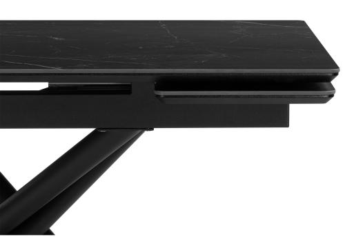 Фото Керамический стол Notta Мэриан 120(180) shakespeare black / черный