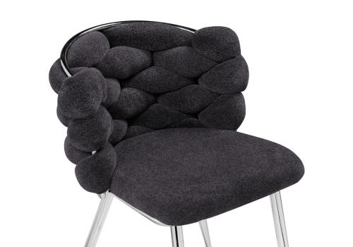 Фото Стул Woodville Rendi gray-blue / chrome