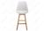 Фото Барный стул Woodville Burbon белый