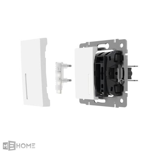 Фото Блок LED подсветки для выключателя 2 шт. Werkel W8010101 белый