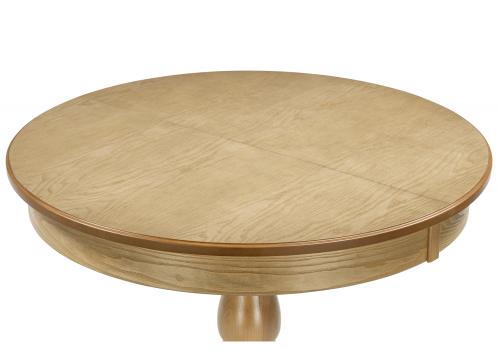 Фото Стол деревянный круглый Woodville Орден 100(140) круглый дуб