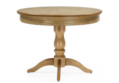 Фото Стол деревянный круглый Woodville Орден 100(140) круглый дуб