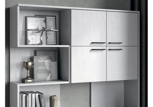 Фото Компьютерный стол Woodville Эльброни правый белый