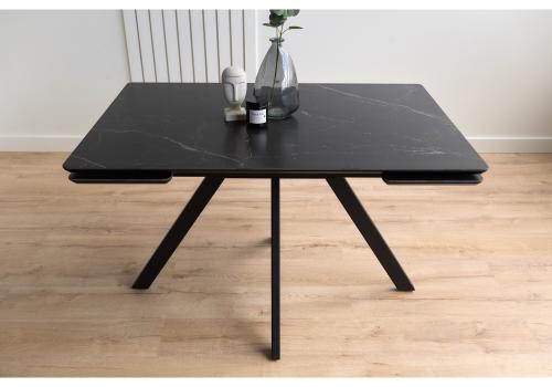 Фото Керамический стол Notta Вилли 120(180) shakespeare black / черный