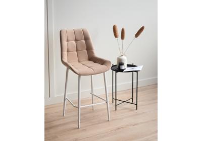 Фото Полубарный стул Notta Челси бежевый / белый