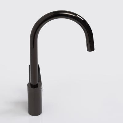 Фото Смеситель для кухни WasserKraft Glan 6607 черный глянец