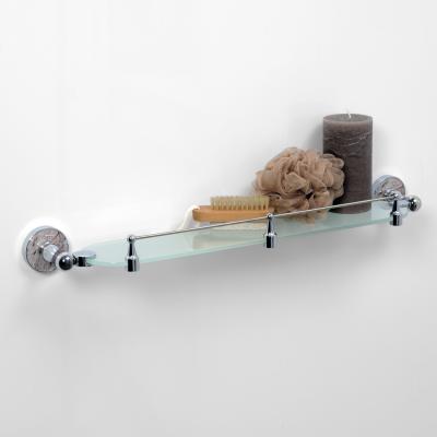 Фото WasserKraft Nau K-7744 полка стеклянная с бортиком