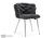 Фото Стул Woodville Rendi gray-blue / chrome