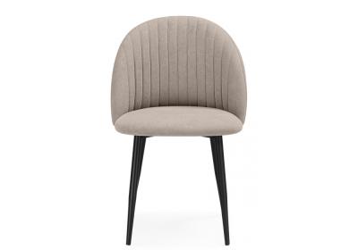 Фото Стул на металлокаркасе Woodville Дарлин темно-бежевый / черный