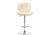 Фото Барный стул Woodville Trio beige / chrome