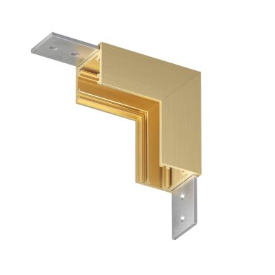 Фото Угловой элемент для трека Denkirs Shine Base TR5732-SB, латунь