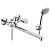 WasserKraft Amper 2902L смеситель для ванны с длинным поворотным изливом