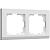 Рамка из поликарбоната на 2 поста Werkel Stark W0021801 белый