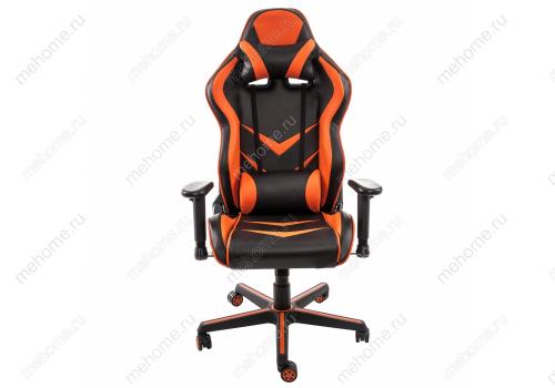 Фото Компьютерное кресло Woodville Racer черное / оранжевое