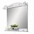 Зеркало в ванную Sanflor Адель 82 белый/серебро