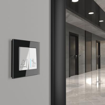 Фото Выключатель двухклавишный для отелей Werkel W1120801 белый