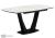 Фото Керамический стол Notta Вейл 160(205) gilt white / черный