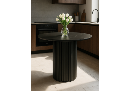 Фото Керамический стол Notta Барел 90 shakespeare black / черный