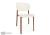 Пластиковый стул Woodville Mokka brown / milky фото Фото Пластиковый стул Woodville Mokka brown / milky