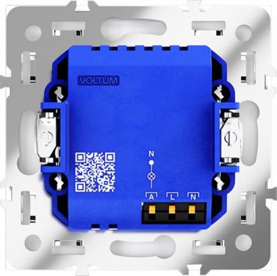 Фото Датчик движения встраиваемый Voltum S70, белый матовый, VLS070502