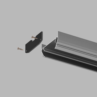 Фото Торцевая заглушка для профиля Denkirs Solid Light TR3052-AL