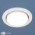 Фото Elektrostandard 1035 встраиваемый точечный светильник белый