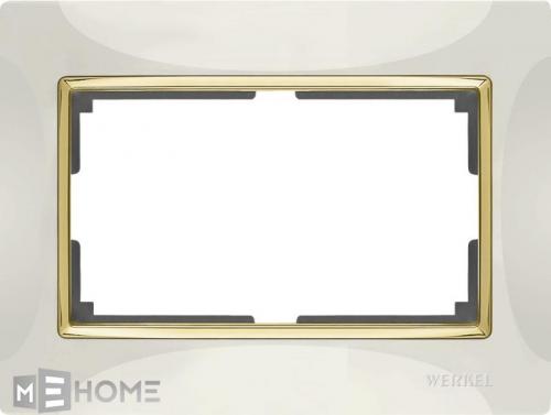 Фото Рамка Snabb WL03-Frame-01-DBL-ivory/GD 4690389083853