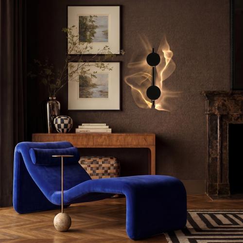 Фото Настенный светильник Loft IT Flame 10452/2W Black sand