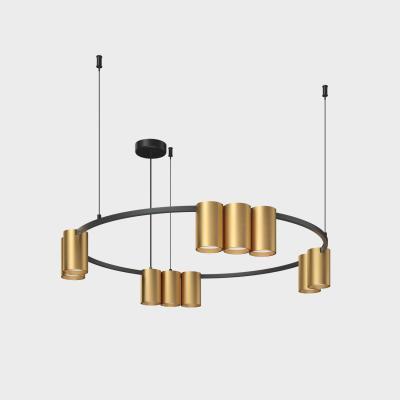 Фото Подвесной светильник Denkirs Orbit DK4065-BK+SG