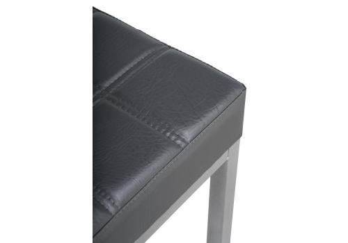 Фото Барный стул Woodville Khurkroks серый полимер / светлый мусс