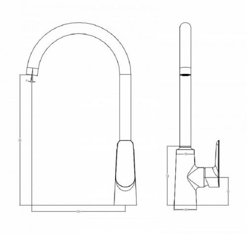 Фото Смеситель для кухни IDDIS Cloud CLOSB00i05